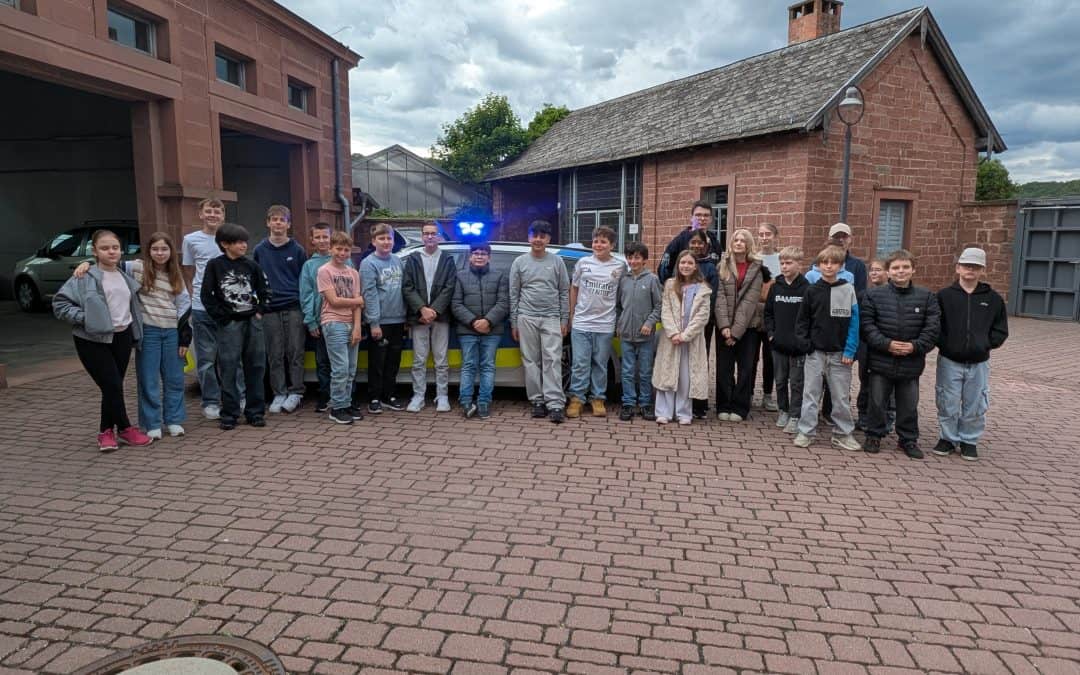 Besuch der Polizeiinspektion Marktheidenfeld