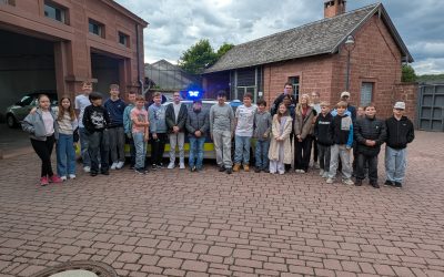 Besuch der Polizeiinspektion Marktheidenfeld